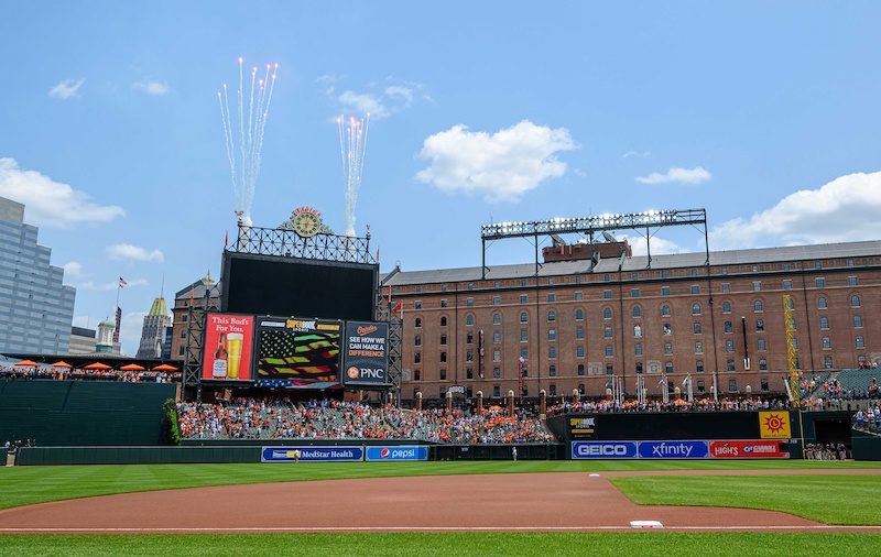 Camden Yards view