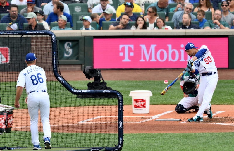 Mookie Betts, Clayton McCullough, 2023 Home Run Derby