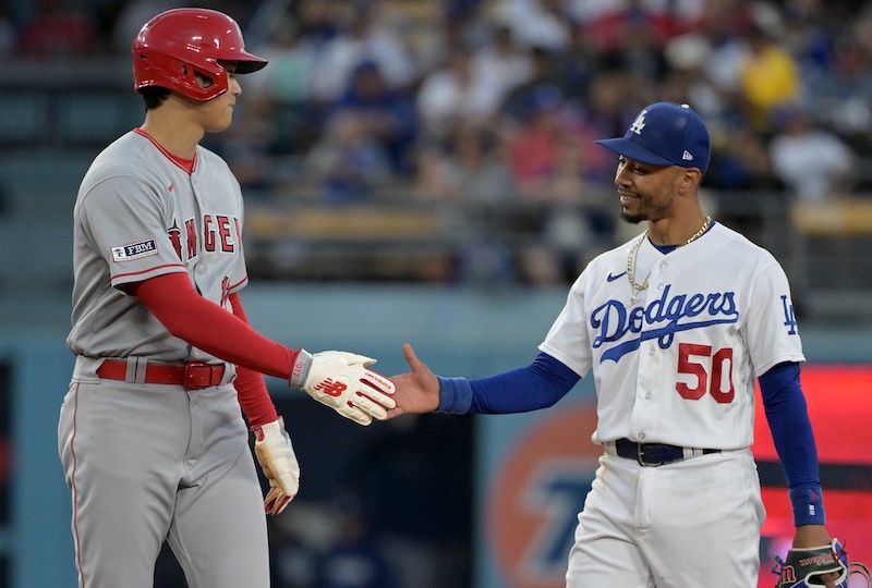 Mookie Betts, Shohei Ohtani, Freeway Series