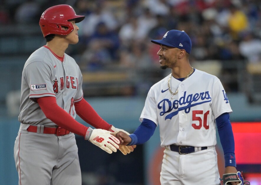 Mookie Betts, Shohei Ohtani, Freeway Series