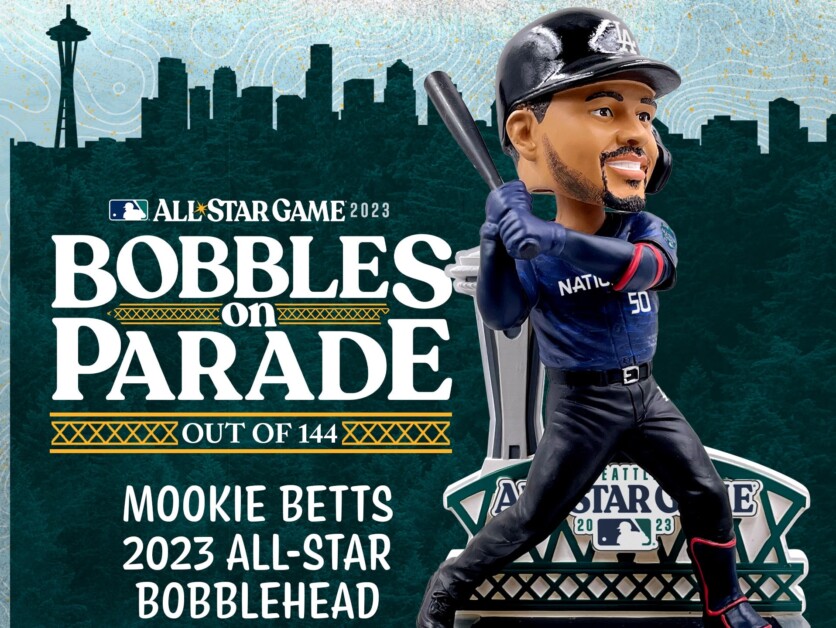 Mookie Betts bobblehead, 2023 MLB All Star Game, FOCO