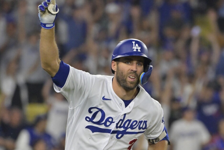 Chris Taylor, Dodgers walk-off win