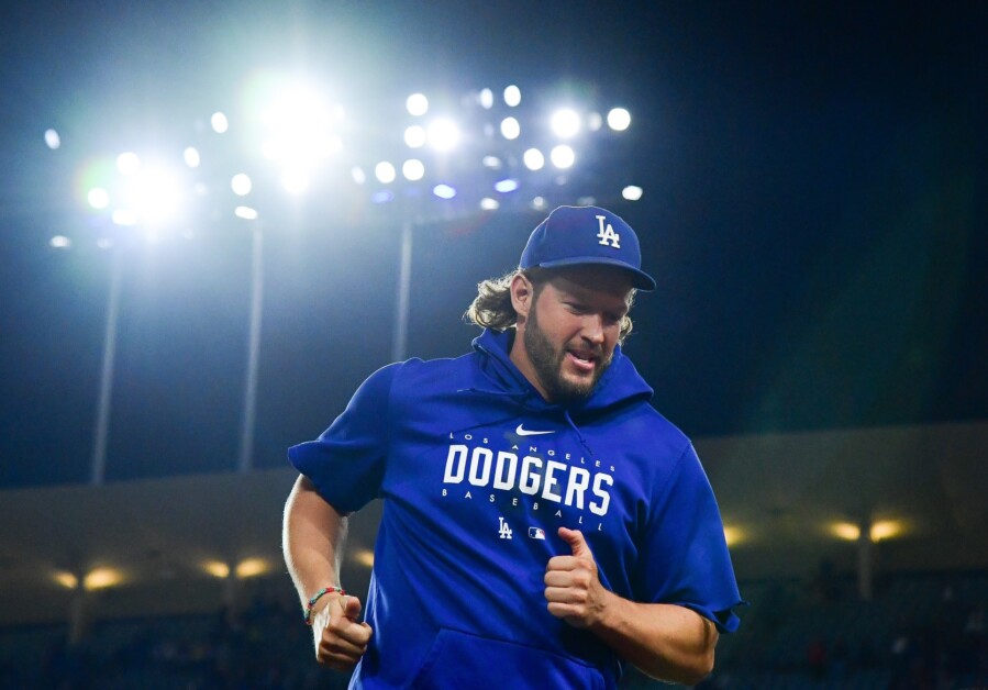 Clayton Kershaw, Dodger Stadium lights