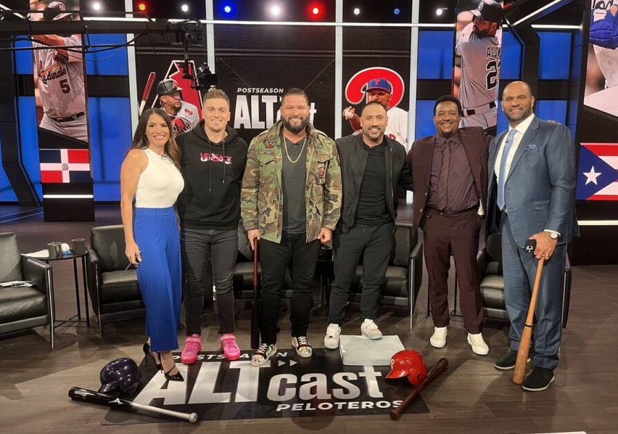 Alanna Rizzo, Kiké Hernández, Yondor Alonso, Néstor Cortés, Pedro Martinez, Albert Pujols, 2023 NLCS, ALTcast, truTV