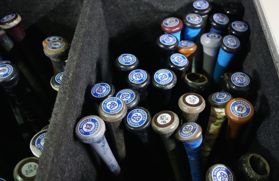 Dodgers bats, 2023 NLDS