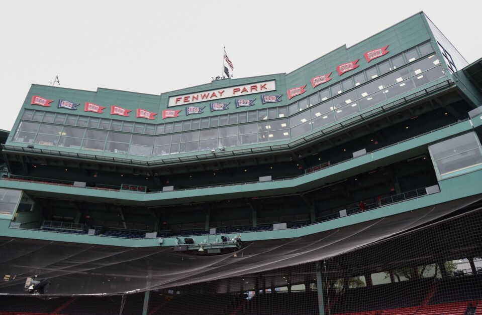 Fenway Park press box