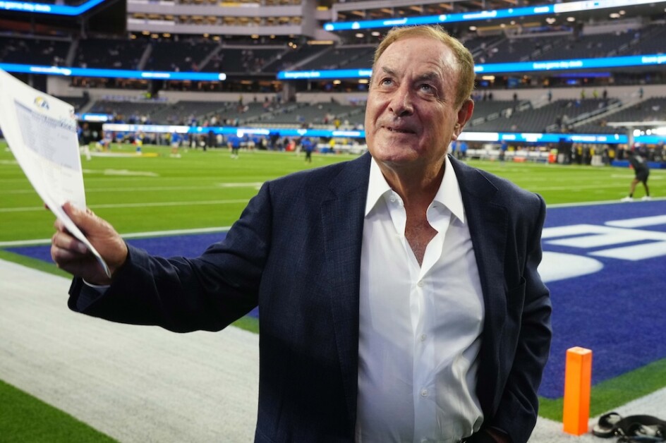 Al Michaels, NFL: New Orleans Saints at Los Angeles Rams