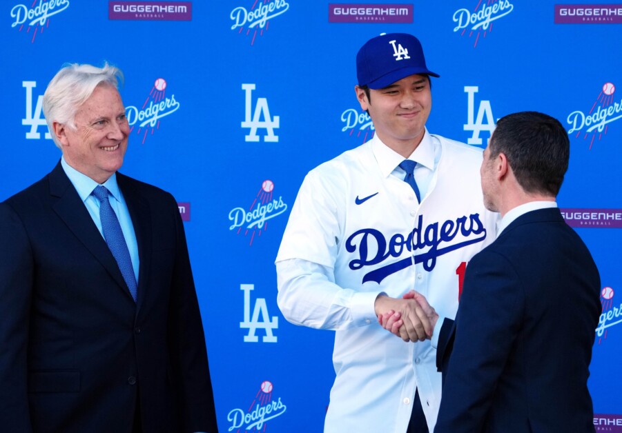 Andrew Friedman, Mark Walter, Shohei Ohtani