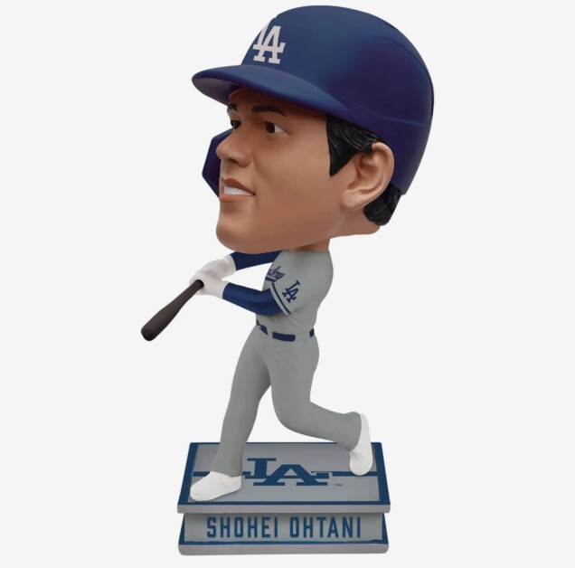 Shohei Ohtani bighead bobblehead, FOCO