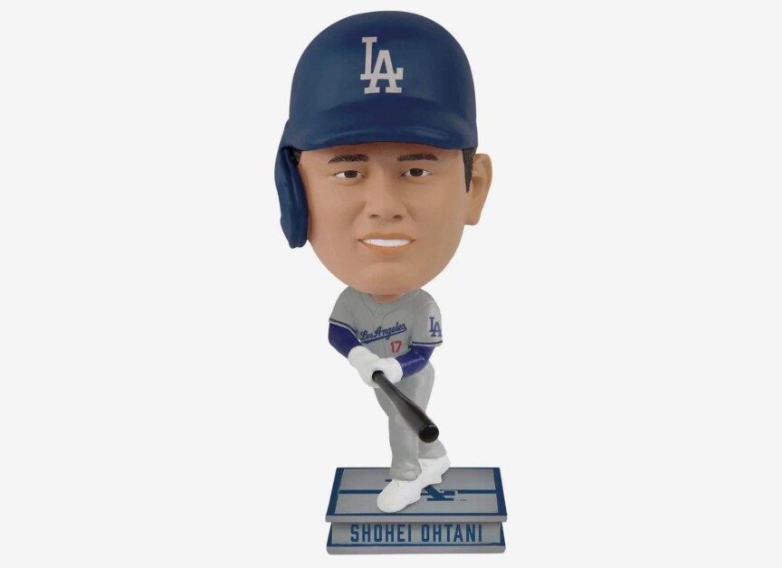 Shohei Ohtani bighead mini bobblehead, FOCO