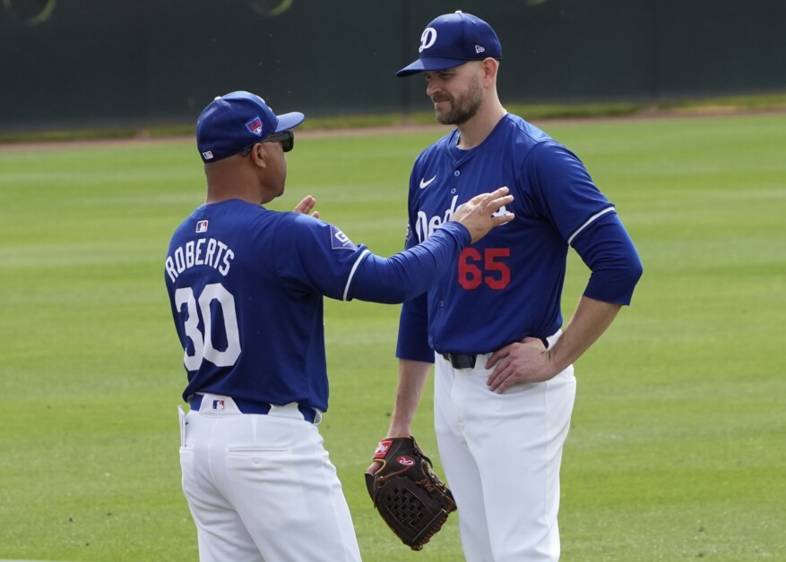 Dave Roberts, James Paxton, 2024 Spring Training