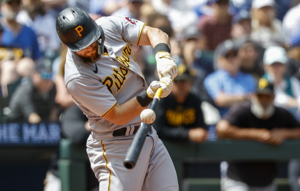 Chris Owings, MLB: Pittsburgh Pirates at Seattle Mariners