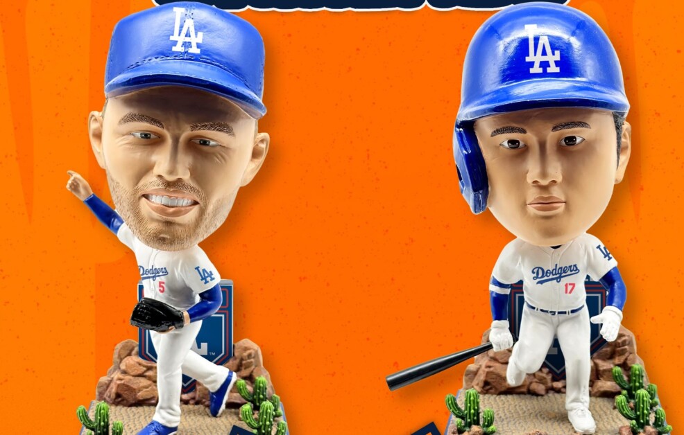 Freddie Freeman, Shohei Ohtani, Dodgers bobbleheads, FOCO