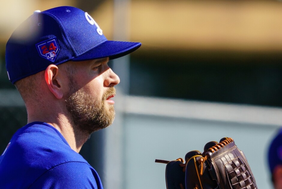 James Paxton, Dodgers workout, 2024 Spring Training