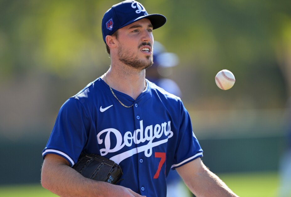 Dodgers Spring Training News: Gavin Stone & Michael Grove Pitching In  Cactus League Opener