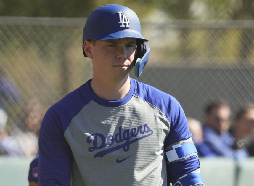 Will Smith, Dodgers workout, 2024 Spring Training