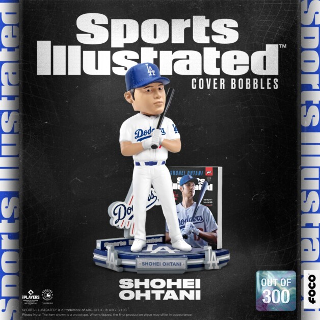 Shohei Ohtani bobblehead, Sports Illustrated, FOCO