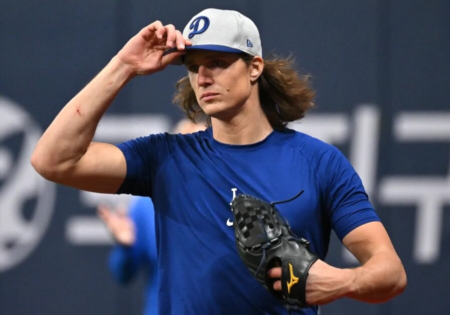 Dodgers change approach with Tyler Glasnow's recovery from back injury