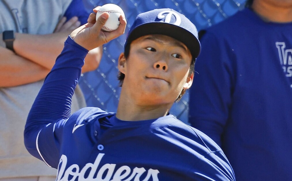 Yoshinobu Yamamoto, 2024 Spring Training