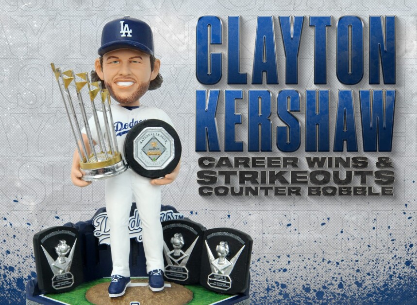 Clayton Kershaw bobblehead, FOCO