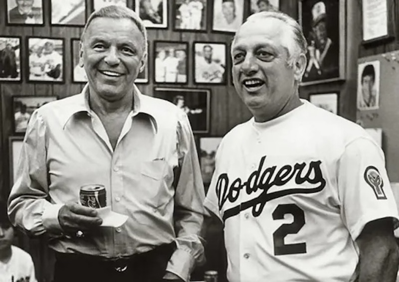 Frank Sinatra, Tommy Lasorda