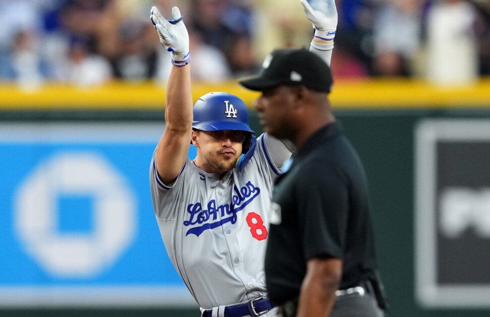 Kiké Hernández, Dodgers celebration