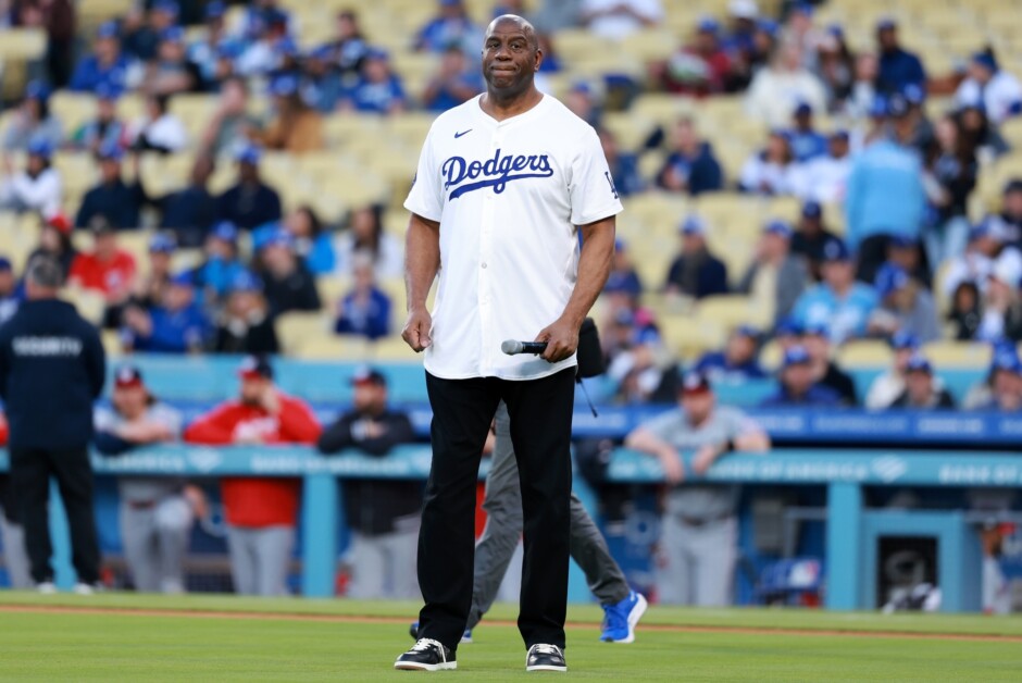 Magic Johnson, Jackie Robinson Day