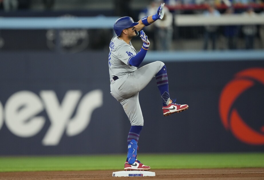 Miguel Rojas, Dodgers celebration