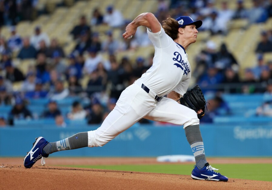 Tyler Glasnow, Jackie Robinson Day