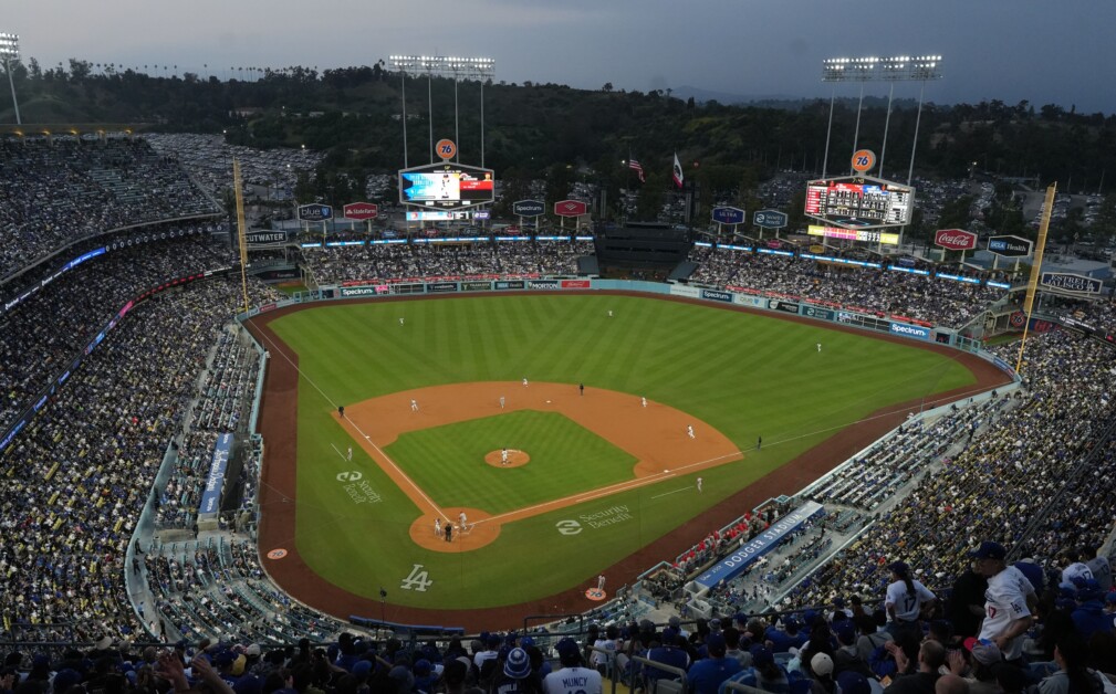 Dodger Stadium, general view