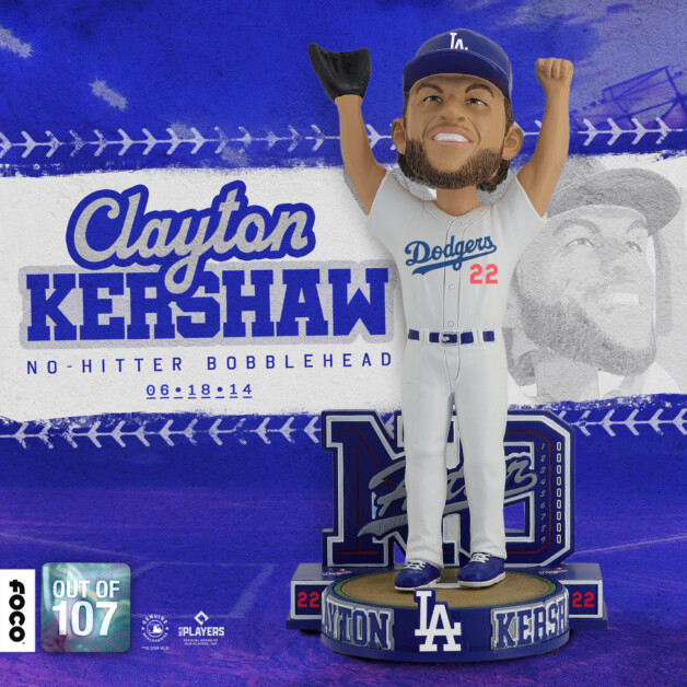 Clayton Kershaw bobblehead, FOCO