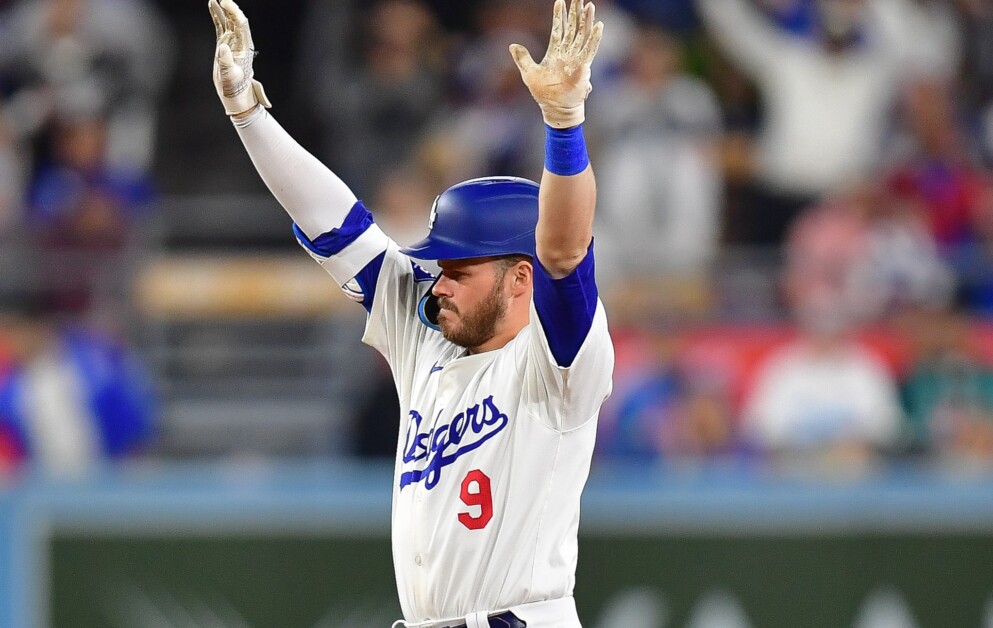 Gavin Lux, Dodgers celebration