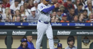 Dave Roberts, pitching change