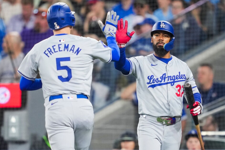 Freddie Freeman, Teoscar Hernández