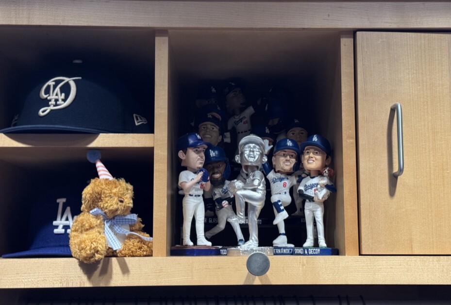 Evan Phillips Bobblehead collection, Locker