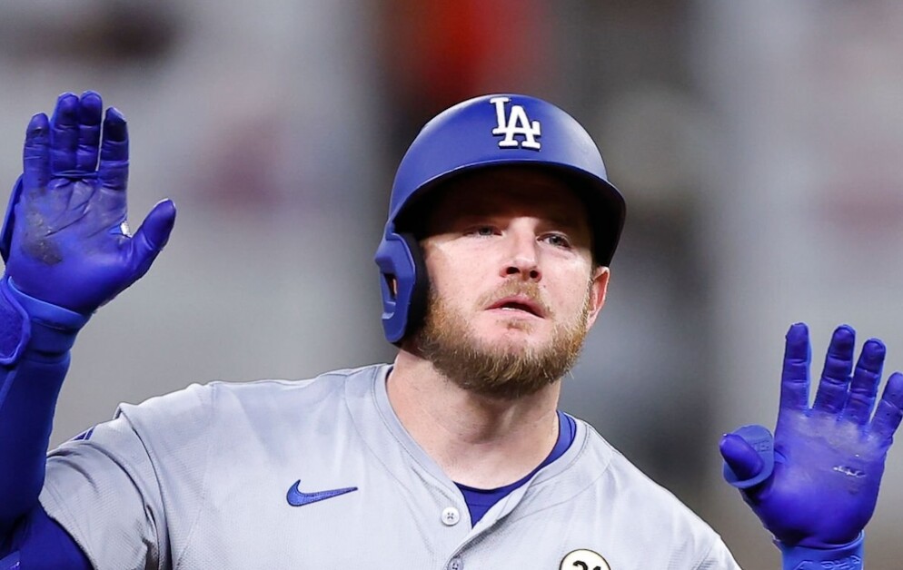 Max Muncy, Dodgers celebration