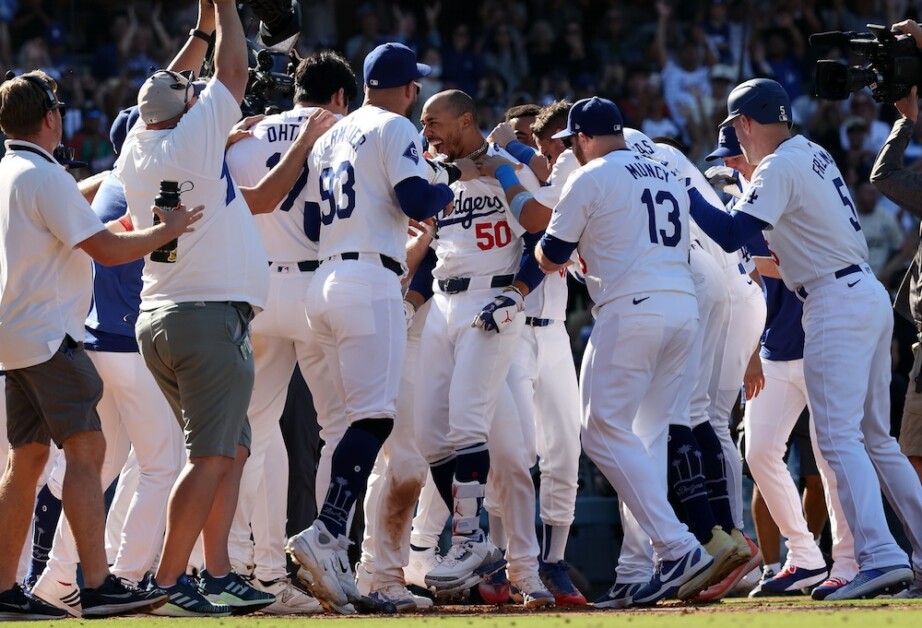 Mookie Betts, Shohei Ohtani, Kevin Kiermaier, Max Muncy, Freddie Freeman, Dodgers walk-off win