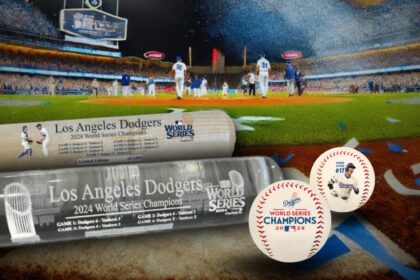 2024 Dodgers World Series bats, Nikco Sports