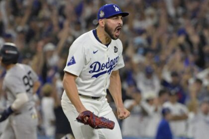 Alex Vesia, Dodgers win, 2024 World Series