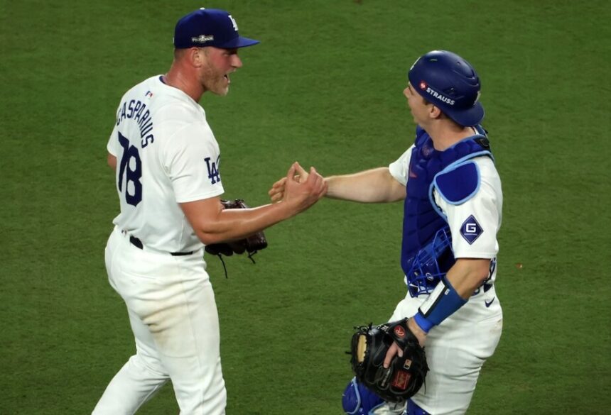 Ben Casparius, Will Smith, Dodgers win, 2024 NLCS