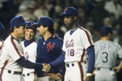 Darryl Strawberry, Steve Sax, 1988 NLCS