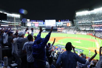 Dodgers fans, Cosm Los Angeles, 2024 World Series