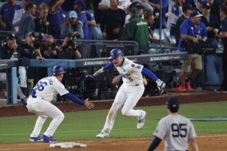 Freddie Freeman, Clayton McCullough, Dodgers walk-off win, 2024 World Series