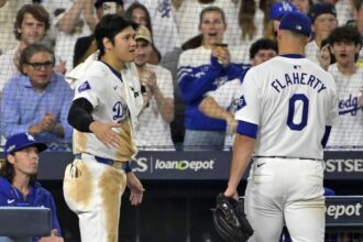 Shohei Ohtani, Jack Flaherty, Danny Lehmann, 2024 NLCS