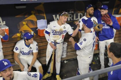 Shohei Ohtani, Kiké Hernández, Max Muncy, Teoscar Hernández, Andy Pages, 2024 World Series