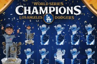 Shohei Ohtani bobblehead, Dodgers bobbleheads, FOCO, 2024 World Series