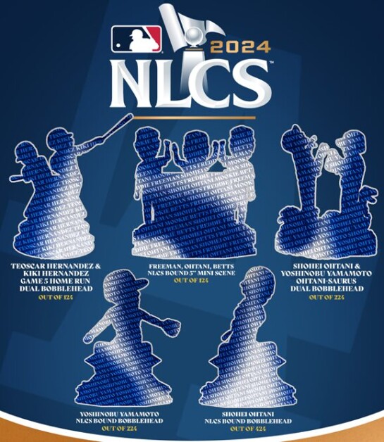 Teoscar Hernández, Kiké Hernández, Freddie Freeman, Mookie Betts, Shohei Ohtani, Yoshinobu Yamamoto, FOCO, 2024 NLCS