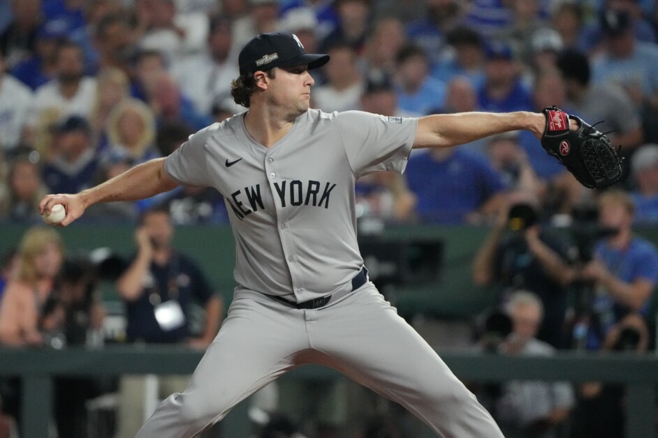 2024 World Series Gerrit Cole Starting Game 1 For Yankees Against Dodgers