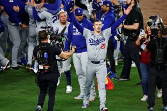 Walker Buehler, Brusdar Graterol, Miguel Rojas, Dodgers win, 2024 World Series