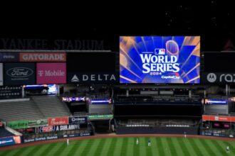 Yankee Stadium view, 2024 World Series